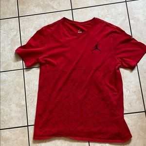Red Air Jordan Tee